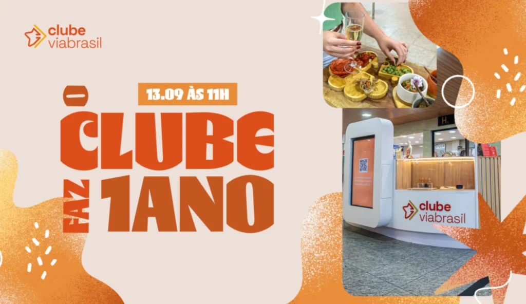 Clube ViaBrasil completa 1 ano – e a festa é para você!