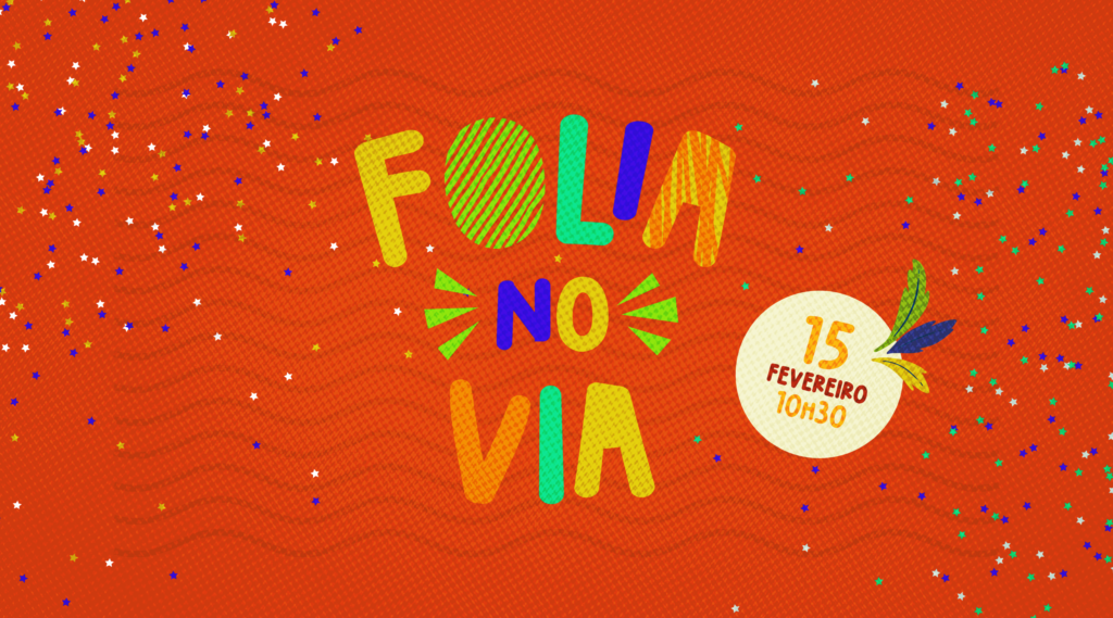 Folia no ViaBrasil: Carnaval com Música, Oficinas e Diversão!
