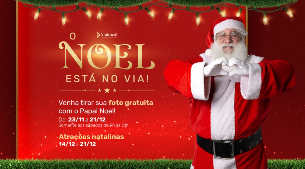 Temporada de Natal no ViaBrasil