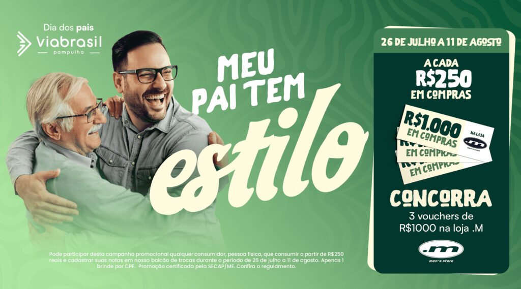 Transforme o Dia dos Pais em um Momento Inesquecível: Participe e ganhe prêmios incríveis!